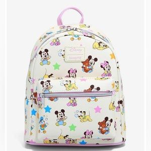 Loungefly x Disney Baby Mickey Mouse And Friends Mini Backpack